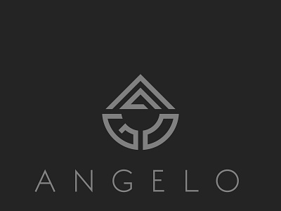 angelo clothing logo brandlogo shirtlogo logobrand clothinglogo graphic design logo logobusines logoclothing logodesign monogramlogo