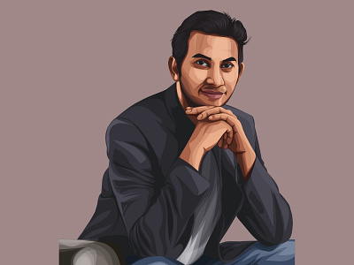 Ritesh Agarwal Vector Illustration