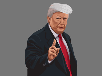 Trump Vector Illustration