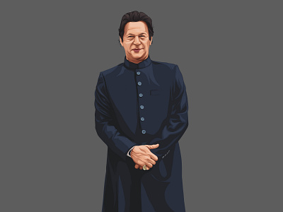 Imran Khan Vector Illustration design first shot illustration letsvectorize photo to vector vector vectorart vectorise