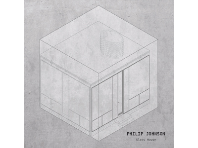 PHILIP JOHNSON - Glass House architecture casa cube glass house philip johnson