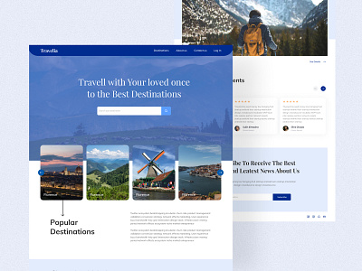 Travel Landing Page