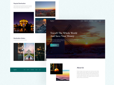 Travel Landing Page