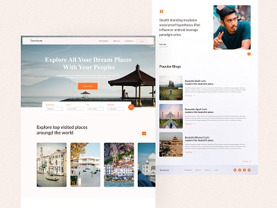 Travel Landing Page