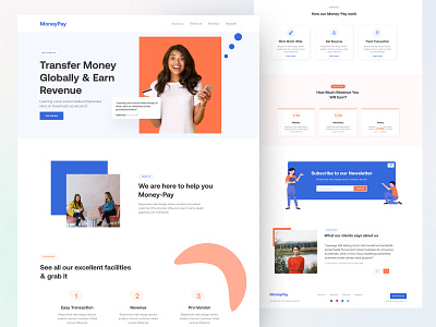 Finance Landing Page