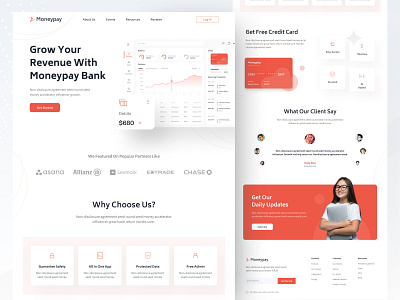 Fintech Landing Page