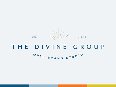 The Divine Group Primary Logo Design + Color Palette brand design brand identity branding design design logo logodesign