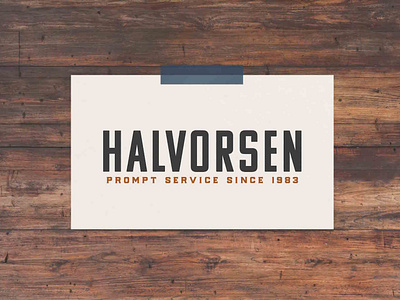 Halvorsen Sewer & Drain Cleaning Secondary Logo