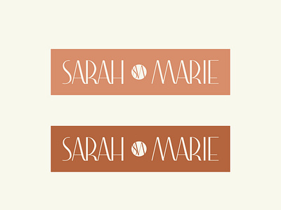 Sarah Marie Secondary Logo Design