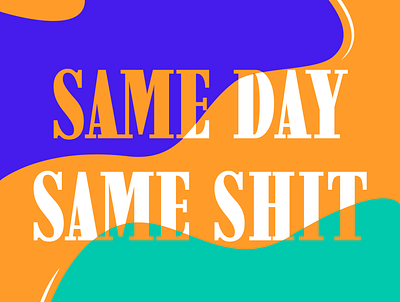 Same day day design freelance illustration