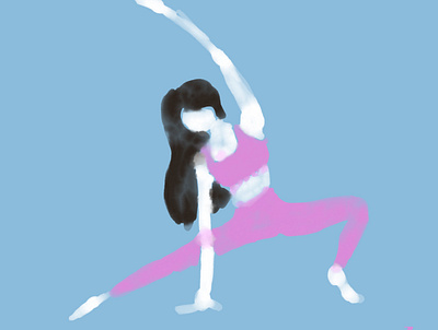 Yoga for everyone design freelance illustration yoga