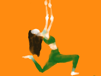 Yoga brainstorming color design freelance freelancer illustration yoga