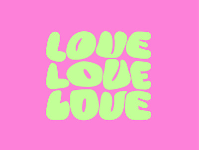 LOVE LOVE LOVE brainstorming branding color design freelance freelancer illustration love