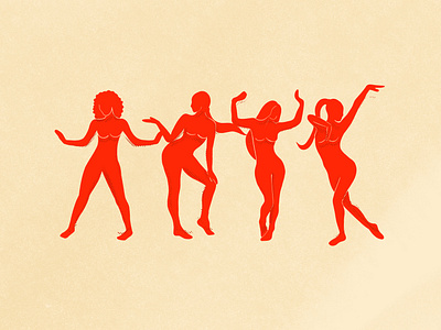 Dancing women