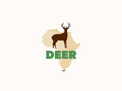 deer icon branding dailylogochallenge design flat icon illustrator lettering logo minimal vector