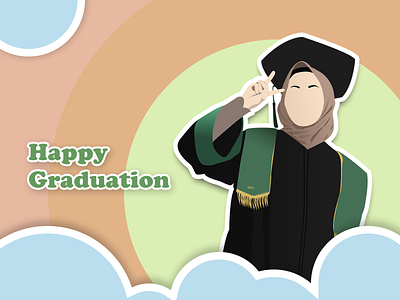 Graduation's Gift branding figma flat illustration vector