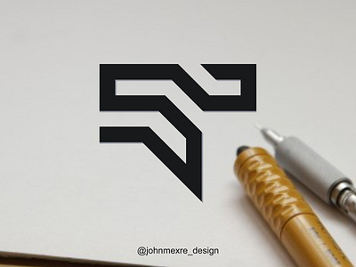 ST branding community company design graphicdesign logo logos monogram monogram logo monoline