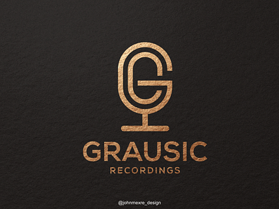 GRAUSIC artwork branding business company design graphicdesign logo logos monogram monogram logo