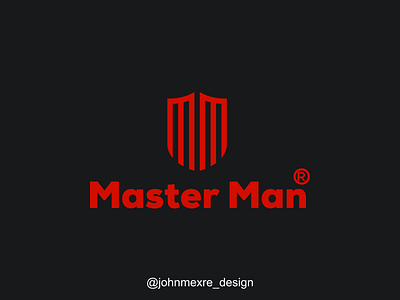 Master Man branding business community company design graphicdesign logo logos monogram monogram logo