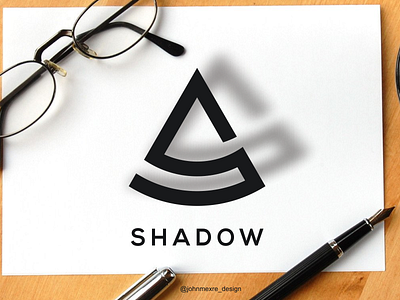 SHADOW artwork branding business company design graphicdesign logo logos monogram monogram logo