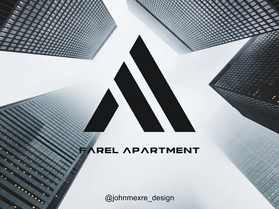 FAREL APARTMENT artwork branding business company design graphicdesign logo logos monogram monogram logo