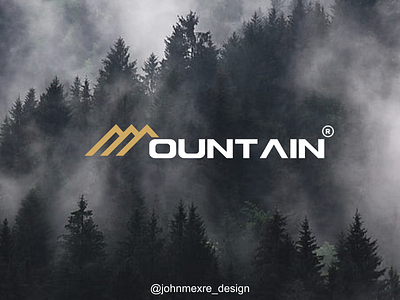 Mountain branding business company creative design graphicdesign logo logos monogram monogram logo