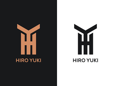 HIRO YUKI branding business company design graphicdesign illustration logo logos monogram monogram logo