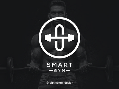 SMART GYM artwork branding business company design graphicdesign logo logos monogram monogram logo