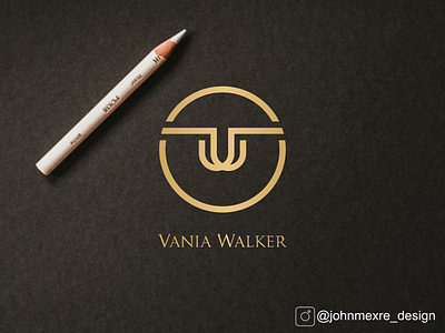 vw artwork branding business company graphicdesign lineart logo logos monogram monogram logo