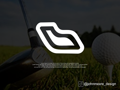 L + STICK GOLF branding business company design graphicdesign illustration logo logos monogram