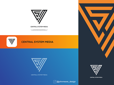 CSM branding business company design graphicdesign illustration logo logos monogram