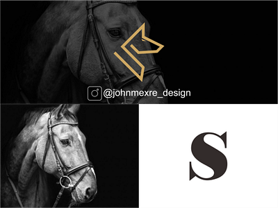 S + HORSE branding business company design graphicdesign illustration logo logos monogram