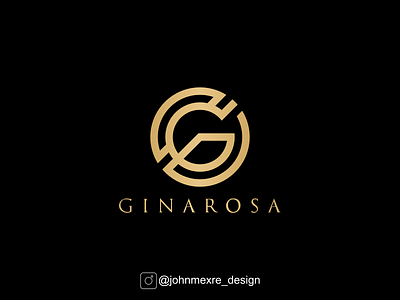 GINAROSA branding business company design graphicdesign illustration logo logos monogram