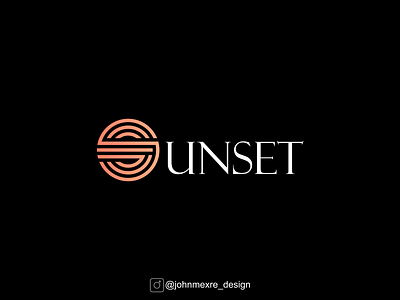 SUNSET branding business company design graphicdesign illustration logo logos monogram