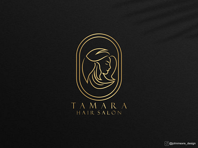 TAMARA HAIR SALON branding business company design graphicdesign illustration logo logos monogram
