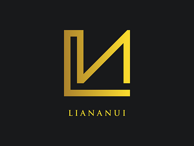 LN, LIANANUI artwork branding business community company graphicdesign lineart logo logos monogram