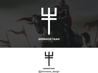 ET, EMPEROR TEAM branding company creative design graphicdesign logo logos monogram monogram logo monoline