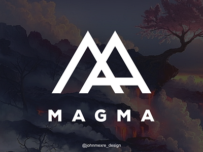 MAGMA artwork branding business company design graphicdesign logo logos monogram monogram logo