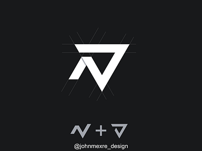NJ branding business company design graphicdesign illustration logo logos monogram monogram logo