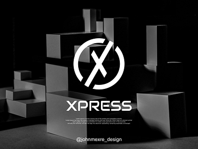 XPRESS artwork branding business company design graphicdesign logo logos monogram monogram logo