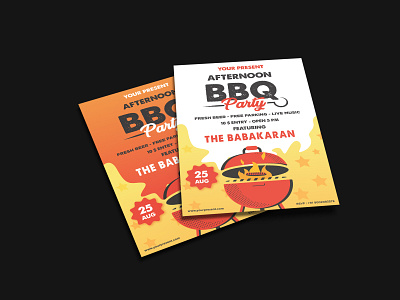 BBQ Party Flyer