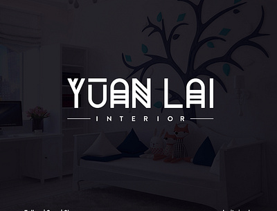 Yuan Lai logo brand design brand identity branding design graphic design logo logo design minimalist logo typography vector