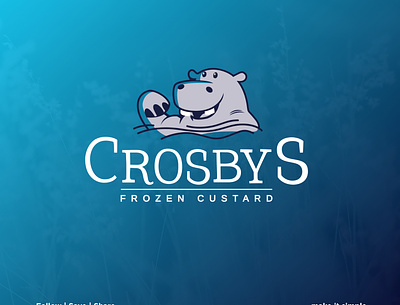 Crosbys logo brand identity creative design design graphic design icon illustration logo logo design minimalist logo vector