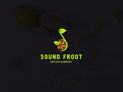 Sound Froot Logo Design brand design brand identity branding creative design design graphic design illustration logo logo animation logo design ui