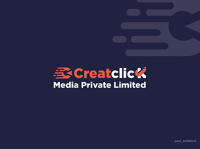 CreateClick brand identity logo design