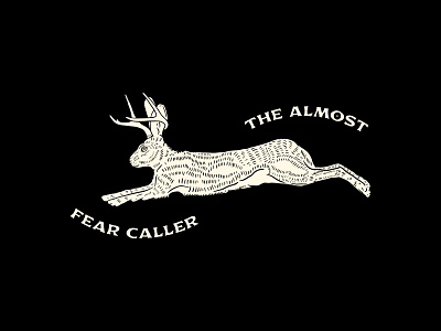 Fear Caller - The Almost Tribute Flag fear caller flag illustration rabbit