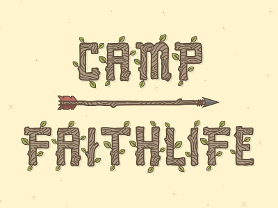 Camp Faithlife - Custom Typography