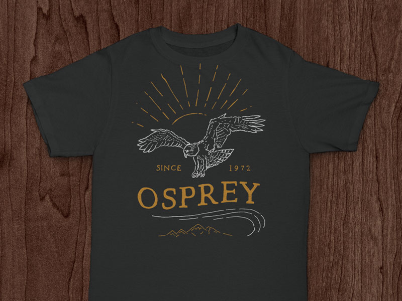 osprey packs t shirt