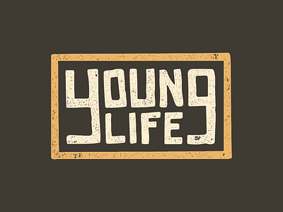 Younglife - Hand Type hand type illustration lettering tshirt typography vintage young life