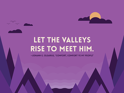 Valleys - Song Lyric